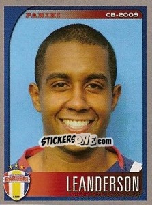 Sticker Leanderson - Campeonato Brasileiro 2009 - Panini