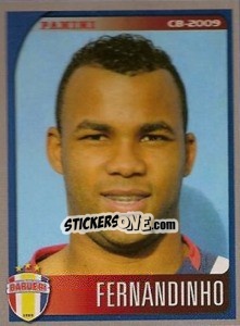 Sticker Fernandinho - Campeonato Brasileiro 2009 n. 172 - Panini