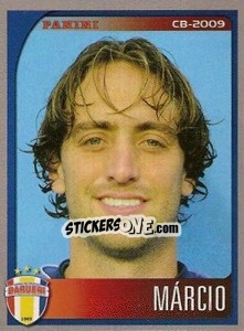 Sticker Márcio - Campeonato Brasileiro 2009 - Panini