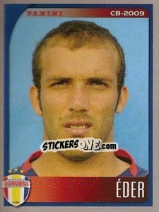 Sticker Éder Sciola - Campeonato Brasileiro 2009 - Panini