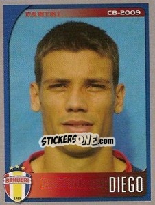 Sticker Diego Giaretta - Campeonato Brasileiro 2009 n. 177 - Panini