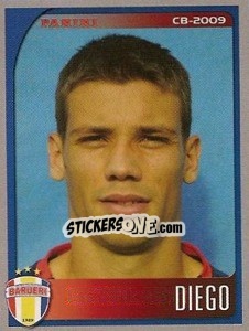 Sticker Diego Giaretta - Campeonato Brasileiro 2009 - Panini