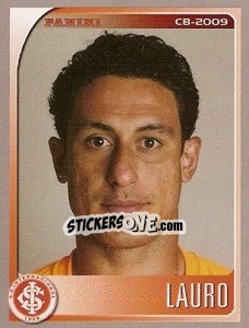 Cromo Lauro - Campeonato Brasileiro 2009 - Panini