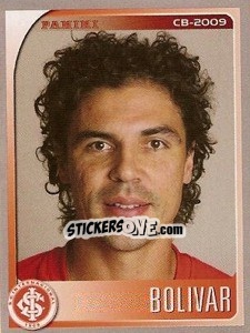 Sticker Bolívar - Campeonato Brasileiro 2009 n. 181 - Panini