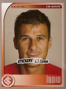 Sticker índio - Campeonato Brasileiro 2009 n. 183 - Panini