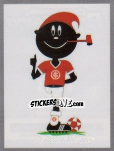Sticker Mascote do Internacional - Campeonato Brasileiro 2009 - Panini