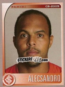 Sticker Alecsandro - Campeonato Brasileiro 2009 - Panini