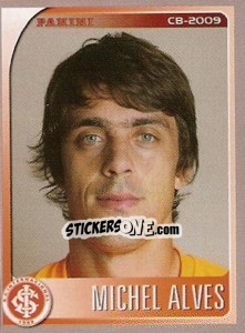 Sticker Michel Alves - Campeonato Brasileiro 2009 - Panini