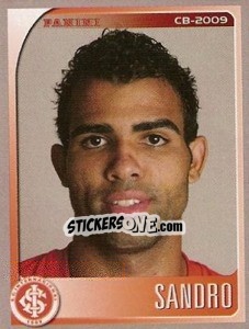 Sticker Sandro - Campeonato Brasileiro 2009 - Panini
