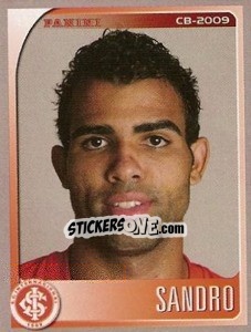 Sticker Sandro - Campeonato Brasileiro 2009 n. 195 - Panini