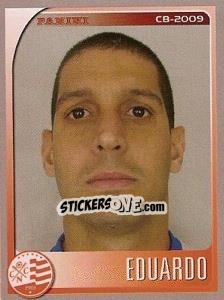 Sticker Eduardo - Campeonato Brasileiro 2009 - Panini