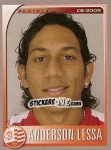 Sticker Anderson Lessa - Campeonato Brasileiro 2009 - Panini