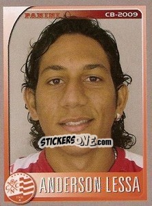 Sticker Anderson Lessa - Campeonato Brasileiro 2009 n. 203 - Panini