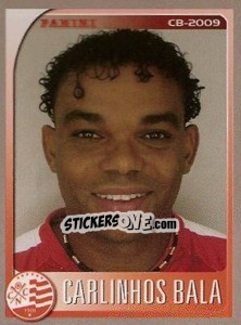 Sticker Carlinhos Bala - Campeonato Brasileiro 2009 n. 208 - Panini