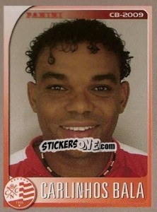 Figurina Carlinhos Bala - Campeonato Brasileiro 2009 - Panini