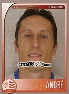 Sticker André - Campeonato Brasileiro 2009 n. 210 - Panini