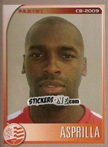 Sticker Asprilla - Campeonato Brasileiro 2009 n. 211 - Panini