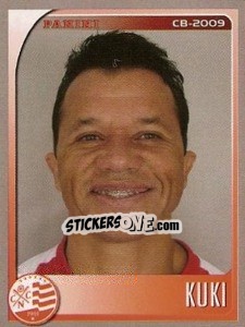 Sticker Kuki - Campeonato Brasileiro 2009 - Panini
