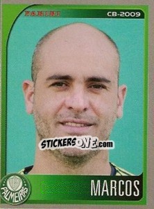 Sticker Marcos - Campeonato Brasileiro 2009 - Panini