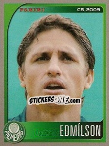 Sticker Edmílson - Campeonato Brasileiro 2009 n. 218 - Panini