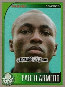 Cromo Pablo Armero - Campeonato Brasileiro 2009 - Panini