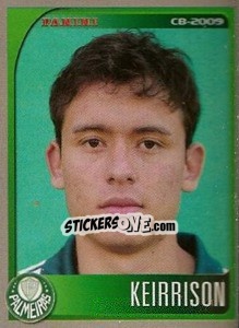 Cromo Keirrison - Campeonato Brasileiro 2009 - Panini