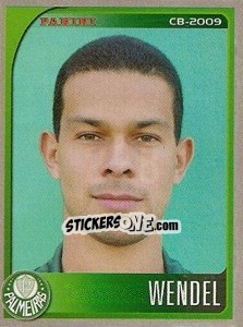 Figurina Wendel - Campeonato Brasileiro 2009 - Panini