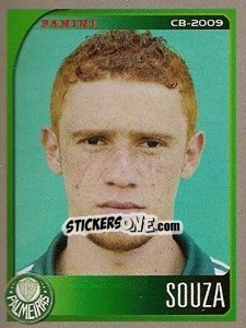 Sticker Souza - Campeonato Brasileiro 2009 n. 229 - Panini