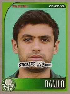 Sticker Danilo - Campeonato Brasileiro 2009 n. 231 - Panini