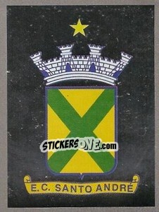 Sticker Escudo do Santo André - Campeonato Brasileiro 2009 - Panini