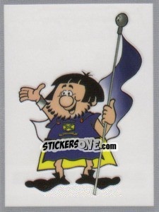 Sticker Mascote do Santo André - Campeonato Brasileiro 2009 n. 242 - Panini