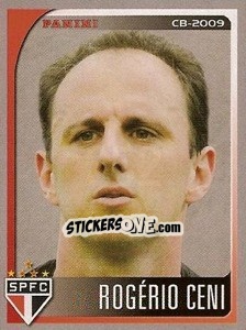 Sticker Rogério Ceni - Campeonato Brasileiro 2009 n. 252 - Panini