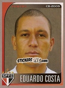 Sticker Eduardo Costa - Campeonato Brasileiro 2009 n. 257 - Panini