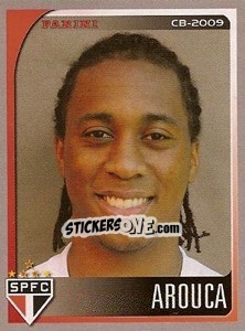 Sticker Arouca - Campeonato Brasileiro 2009 n. 258 - Panini