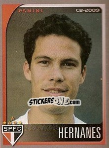 Sticker Hernanes - Campeonato Brasileiro 2009 n. 259 - Panini