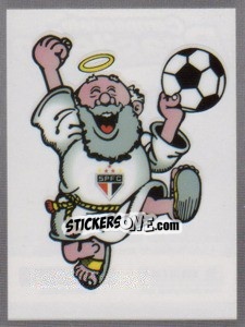 Sticker Mascote do São Paulo - Campeonato Brasileiro 2009 - Panini