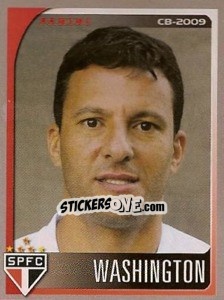 Sticker Washington - Campeonato Brasileiro 2009 - Panini