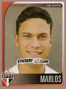 Sticker Marlos - Campeonato Brasileiro 2009 - Panini