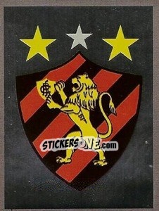Figurina Escudo do Sport - Campeonato Brasileiro 2009 n. 269 - Panini