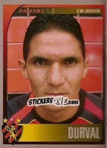 Cromo Durval - Campeonato Brasileiro 2009 - Panini