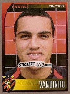 Sticker Vandinho - Campeonato Brasileiro 2009 - Panini