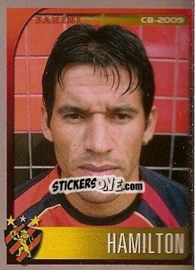 Cromo Hamilton - Campeonato Brasileiro 2009 - Panini