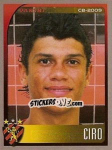 Sticker Ciro - Campeonato Brasileiro 2009 n. 281 - Panini