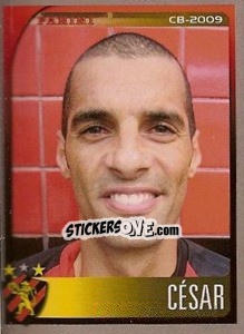 Cromo César - Campeonato Brasileiro 2009 n. 283 - Panini