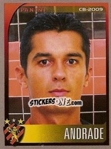 Sticker Andrade - Campeonato Brasileiro 2009 - Panini