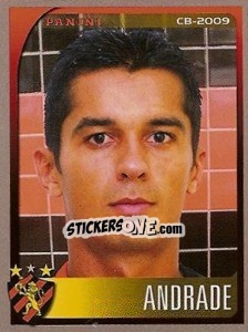 Cromo Andrade - Campeonato Brasileiro 2009 n. 284 - Panini