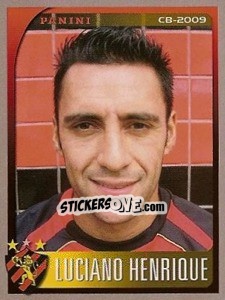 Cromo Luciano Henrique - Campeonato Brasileiro 2009 - Panini