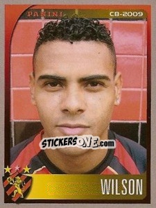 Sticker Wilson - Campeonato Brasileiro 2009 - Panini