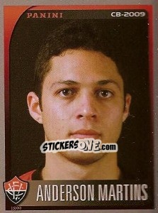 Cromo Anderson Martins - Campeonato Brasileiro 2009 n. 291 - Panini