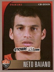 Cromo Neto Baiano - Campeonato Brasileiro 2009 - Panini